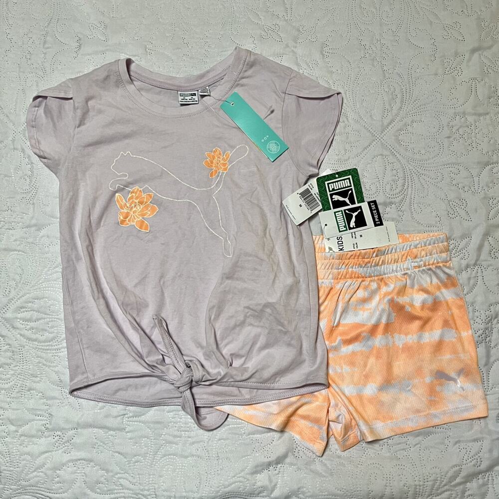 NWT Puma Two Piece Outfit Size 8-10 - Picture 3 of 7